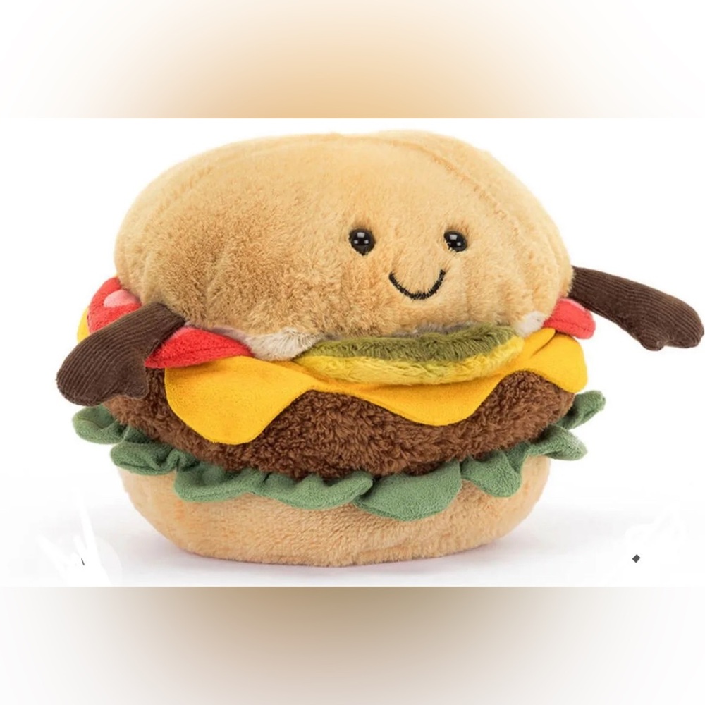 NWT Jellycat Amuseables Burger